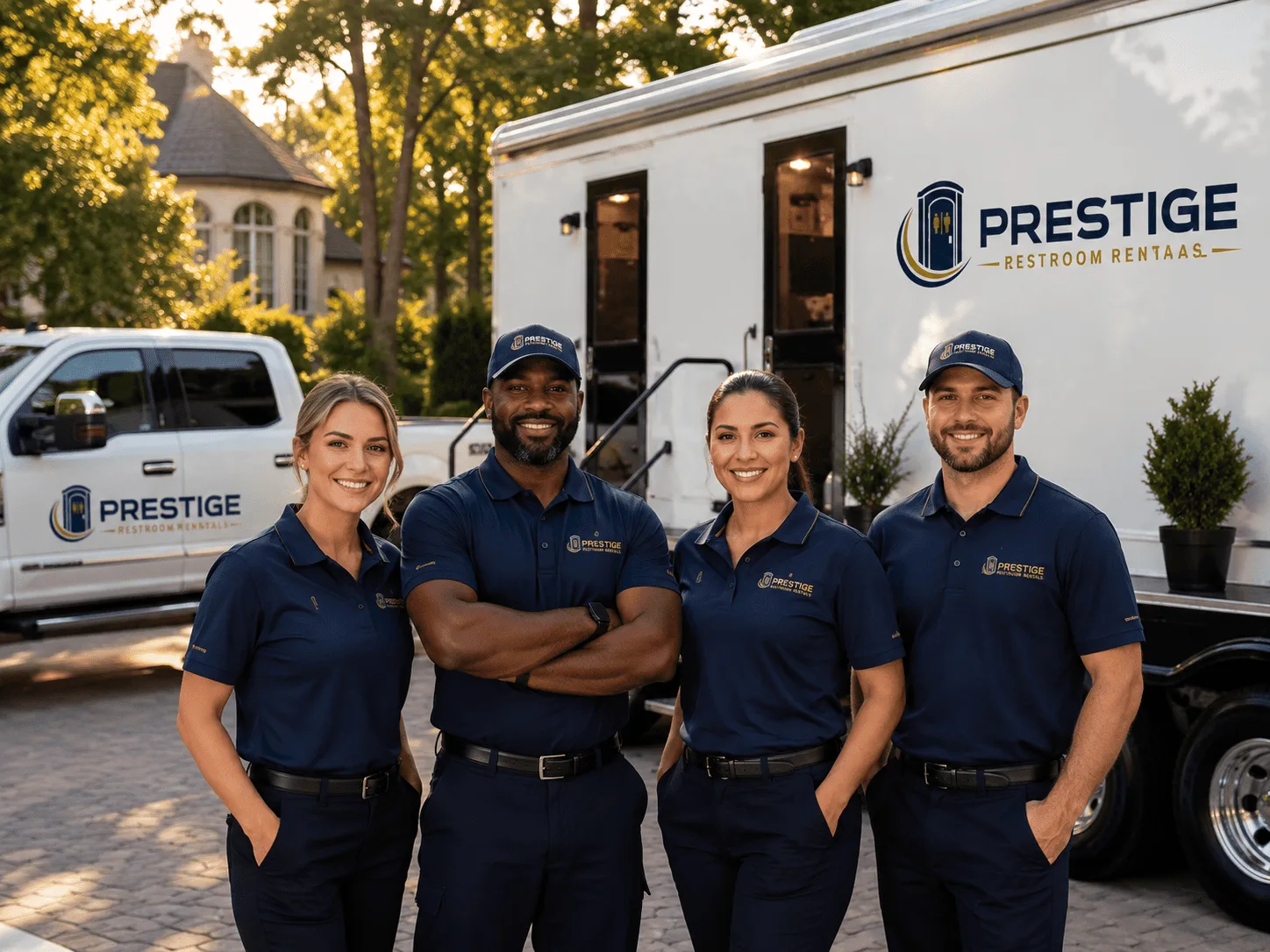 Trusted Luxury Portable Restrooms company in Farber, MO